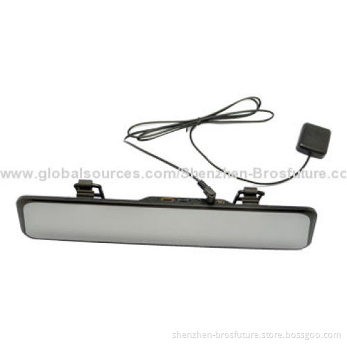 Car Rear-view Mirror/DVR, 1,080P, Supports Bluetooth, GPS (Optional)